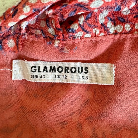 Pink and White Ruffled Mini Sundress - Picture 6 of 6